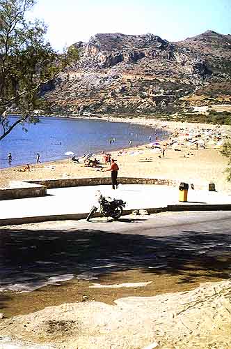 Der Sandstrand ca. 1990 bis 1992